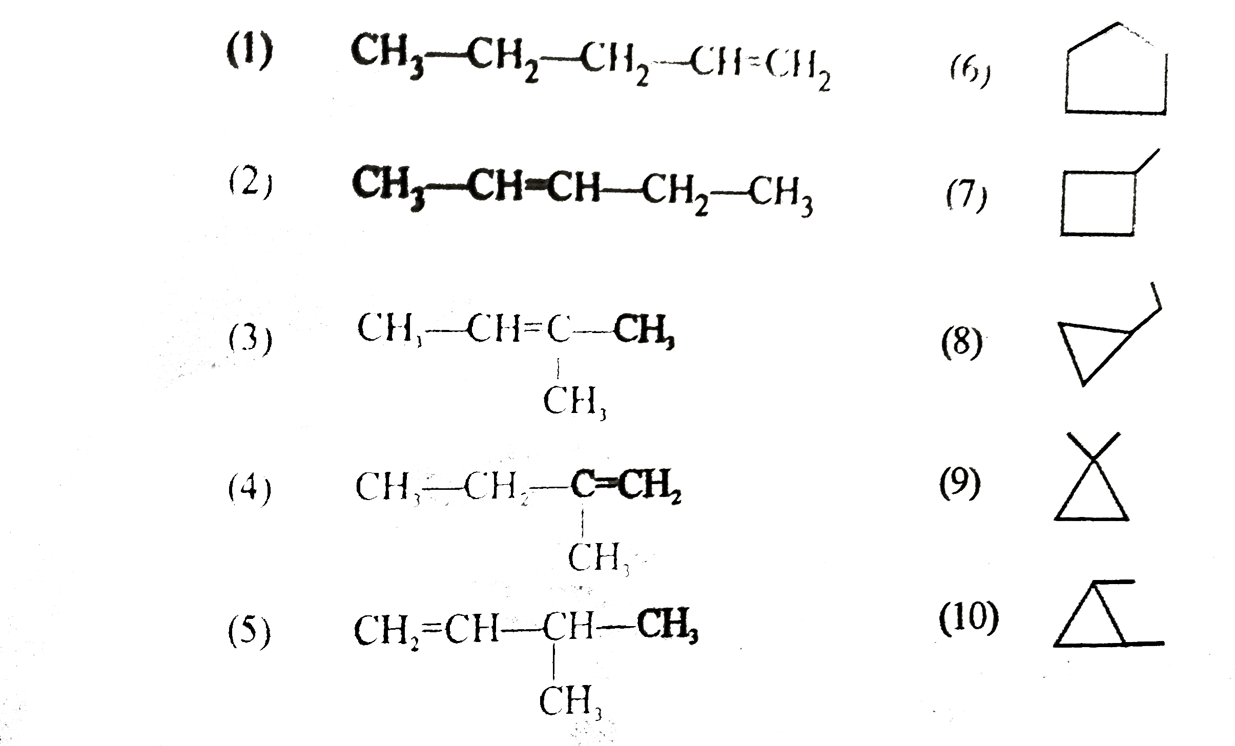 How many stuctural isomers of C(5)H(10) are possible Sformułuj Przesłanie Płynące Z Utworu