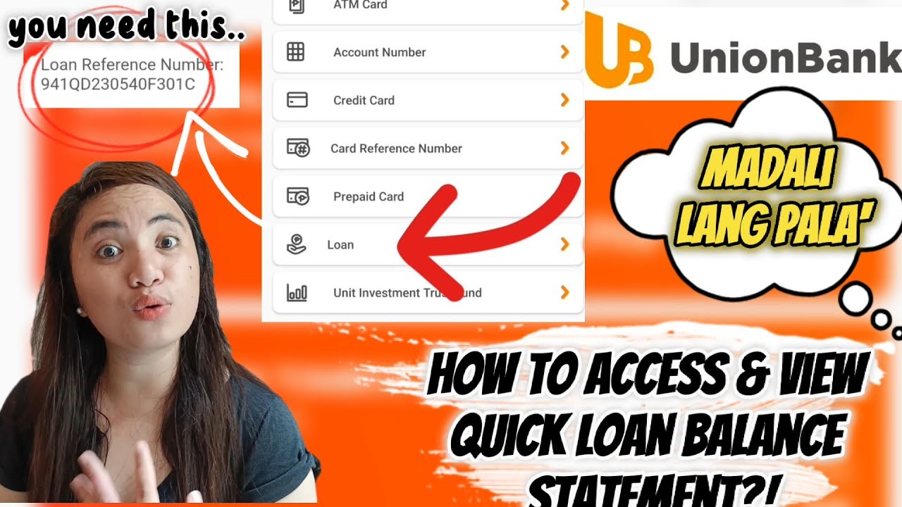 HOW TO ACCESS & VIEW UNIONBANK QUICK LOAN BALANCE STATEMENT+ HOW TO Tarkowska Elżbieta Ubóstwo I Wykluczenie Społeczne