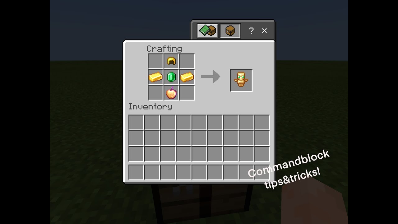Minecraft Totem Of Undying Recipe