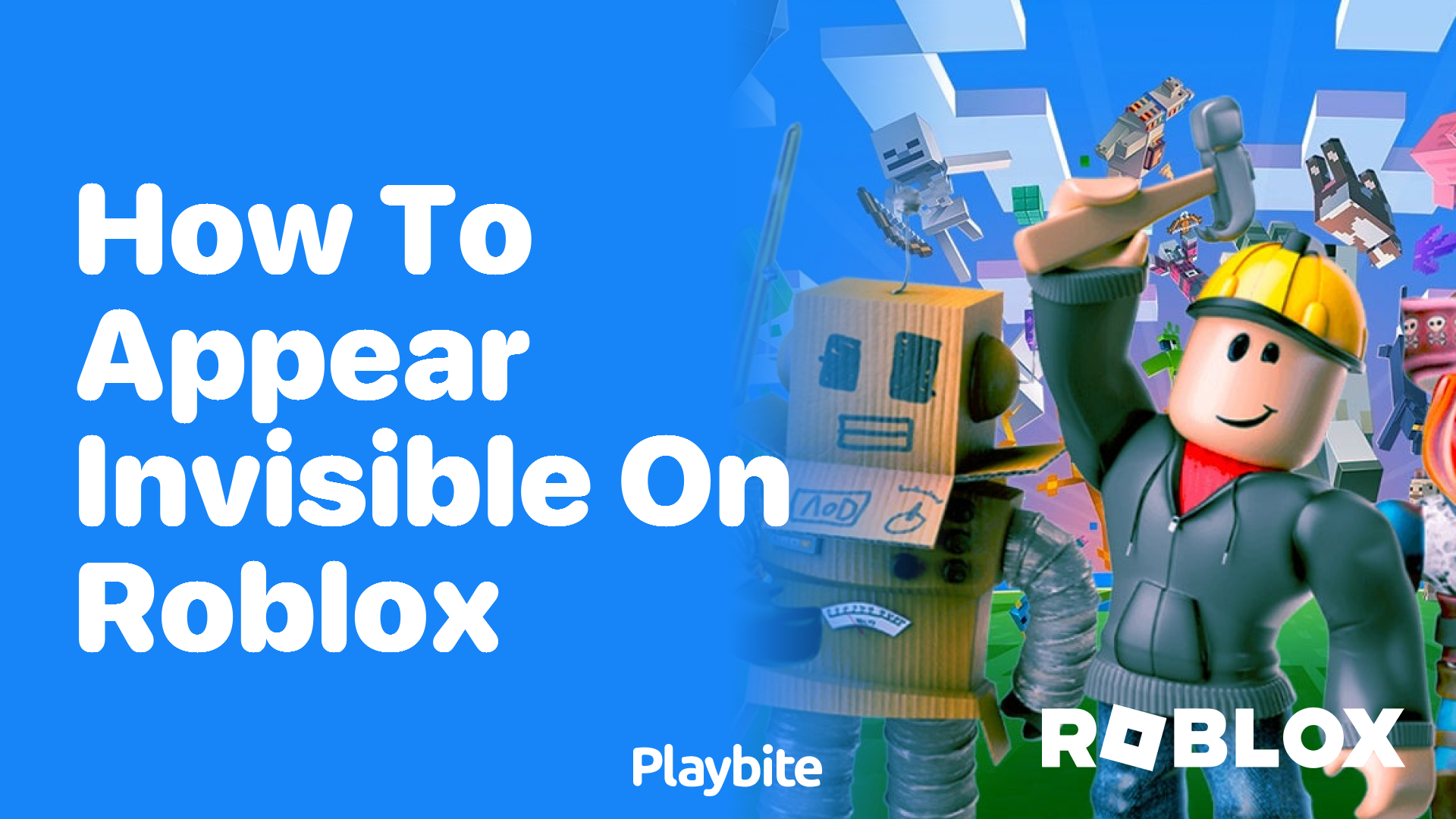 How To Appear Invisible On Roblox