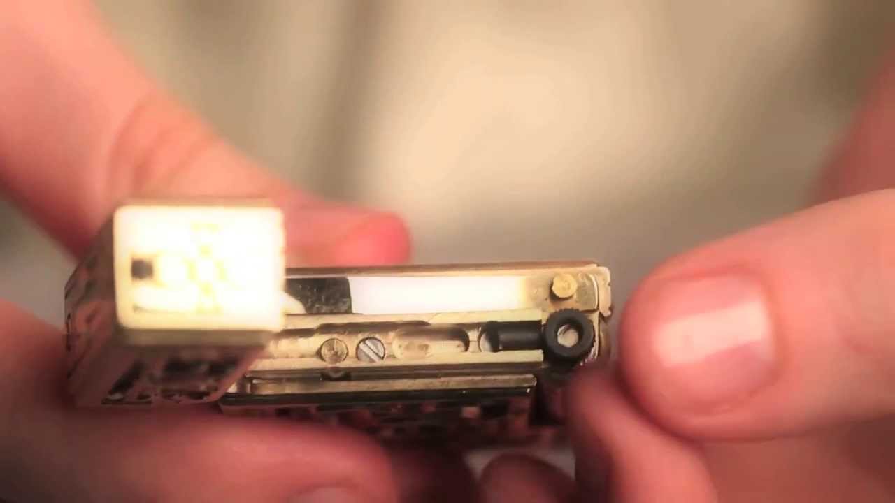 How to Change the Flint for an S.T. Dupont Gatsby Lighter - YouTube How To Change Flint In Clipper