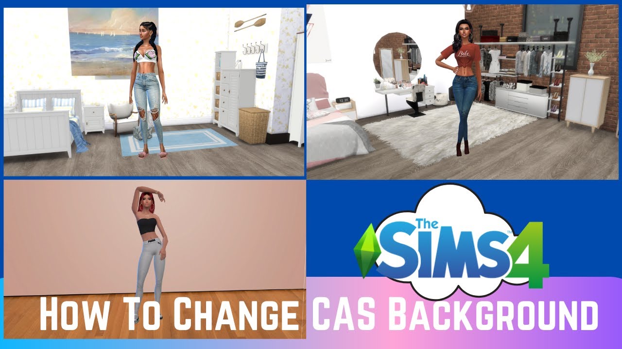 How to Change your CAS Background | The Sims 4 CC | Plus Giveaway 2020 How To Change Sims 4 Cas Background