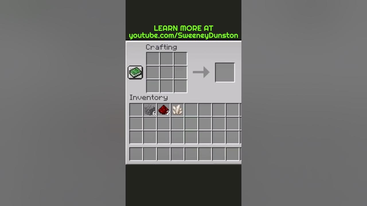 How to Craft Observer in Minecraft - YouTube Jak Zrobic Observer W Minecraft
