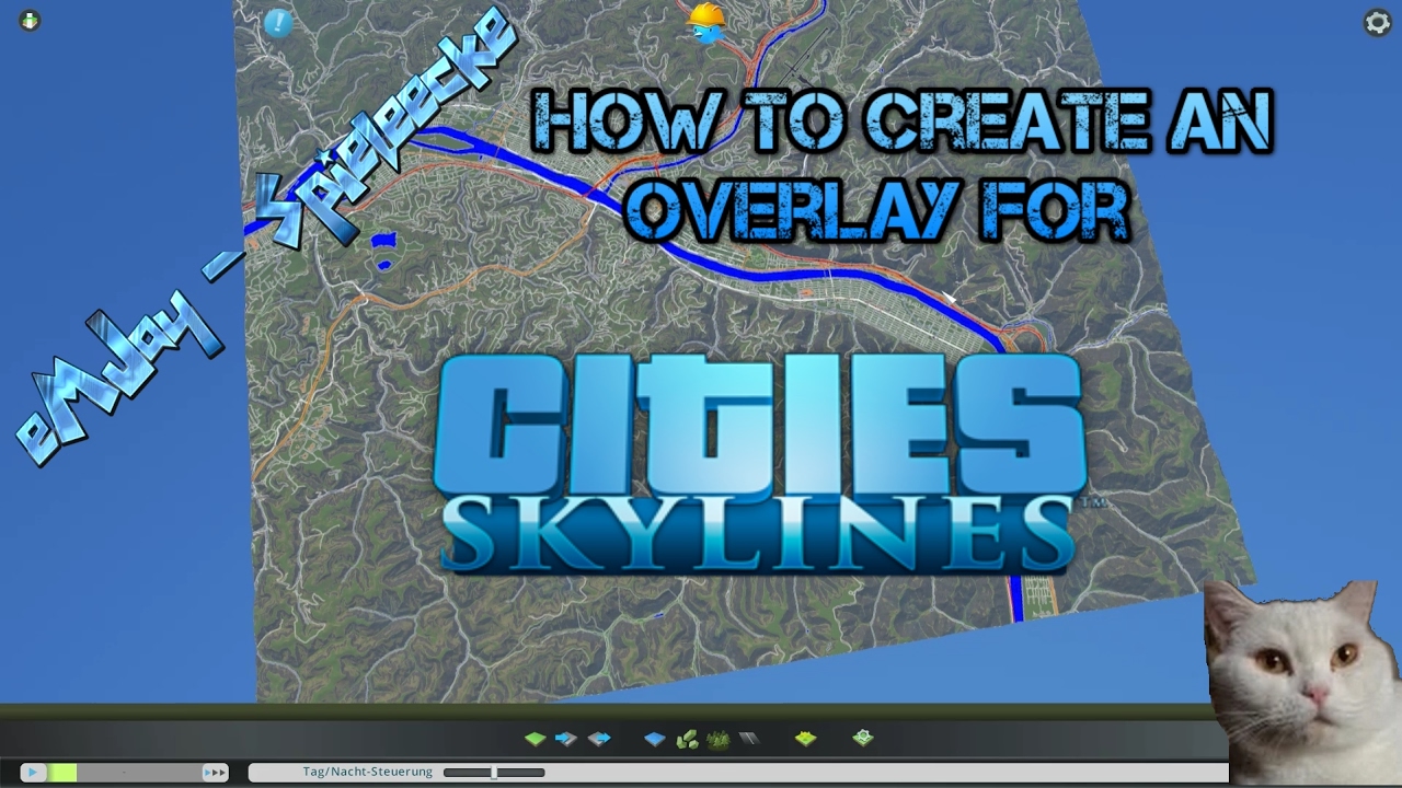 Cities Skylines Google Maps Overlay
