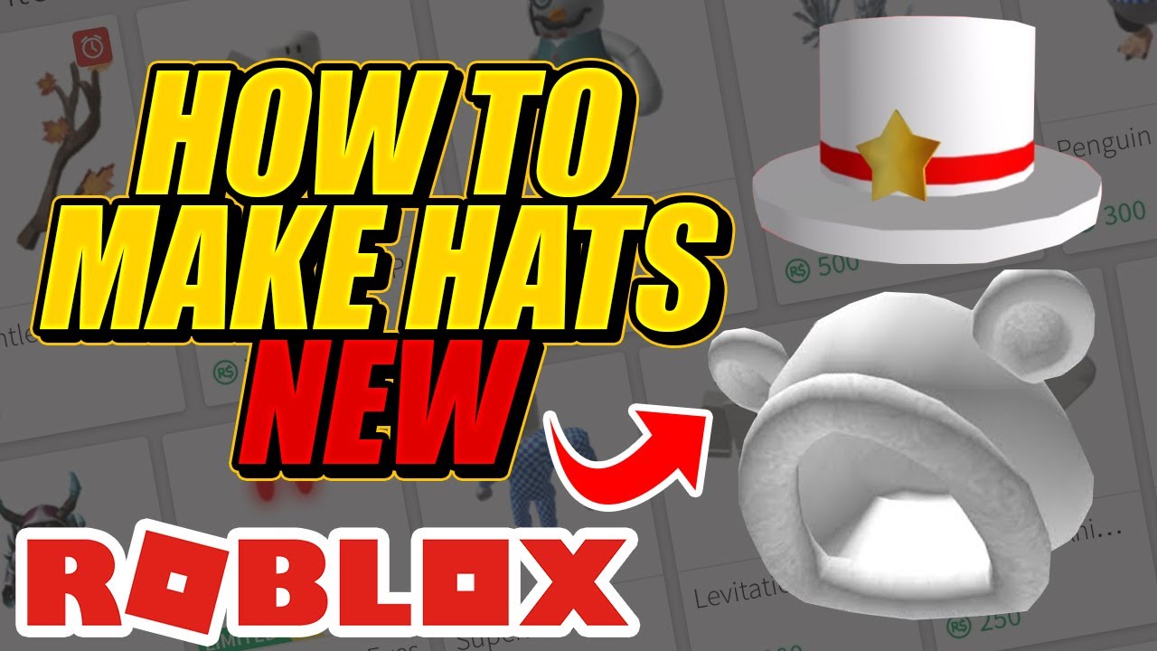 How to Create Your Own Hat in Roblox! - YouTube How To Create A Hat In Roblox
