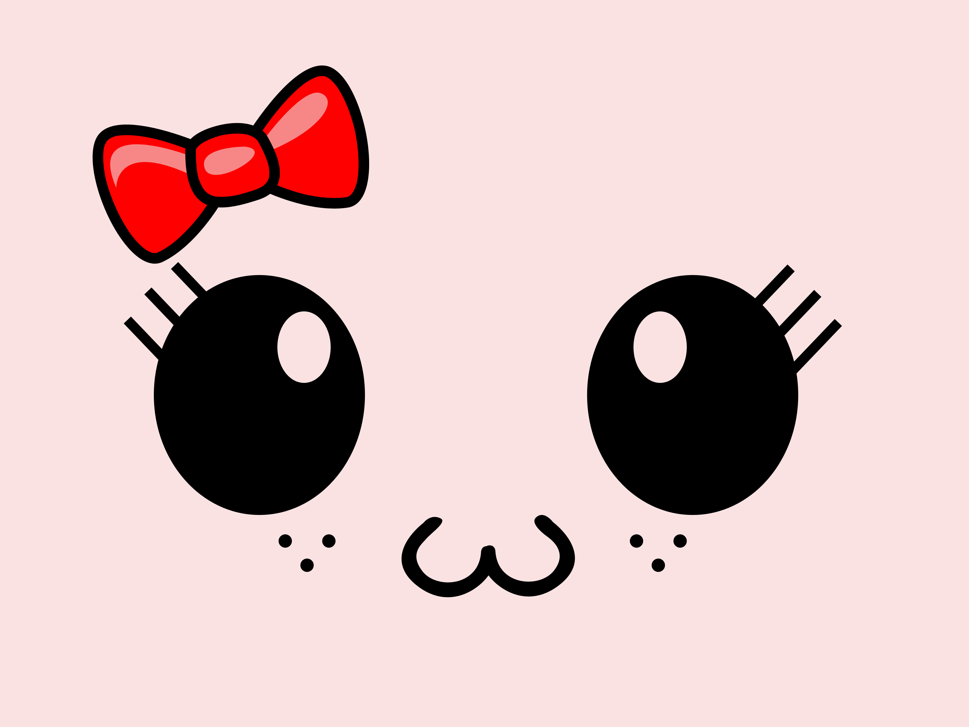 How to Draw a Cute Kawaii Face (Girl): 5 Steps (with Pictures) How To Draw Kawaii Face