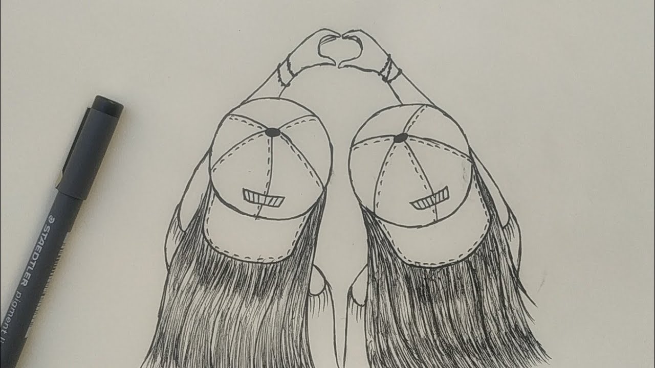 How To Draw Best Friends (bff) Easy Step By Step | atelier-yuwa.ciao.jp Rysunek Bff Krok Po Kroku