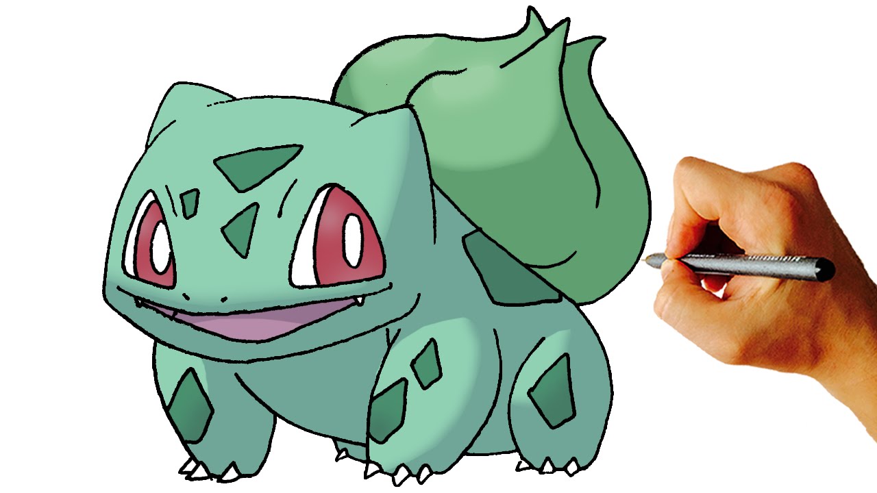 How to Draw Bulbasaur Pokemon Step by Step Art Lesson - YouTube How To Draw Bulbasaur Pokemon
