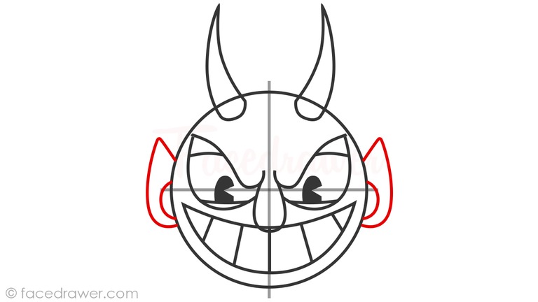 How To Draw Cuphead Devil