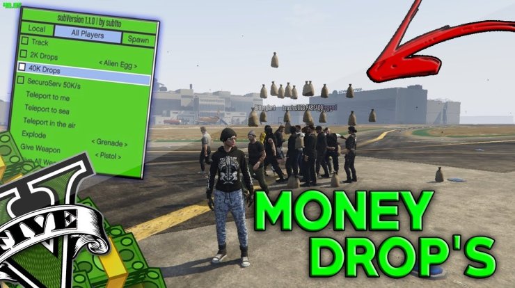 How To Drop Money In Gta Online Pc
