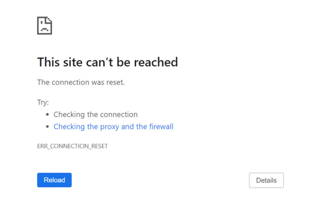 How To Fix ERR_CONNECTION_RESET Error [Guide] Err Connection Reset In Angular