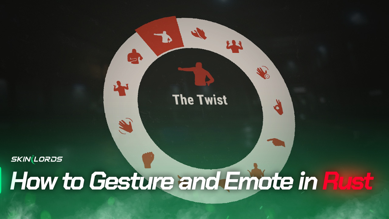 How to Gesture and Emote in Rust - SkinLords How To Emote In Rust