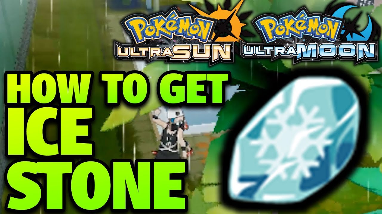 Pokemon Ultra Sun Ice Stone