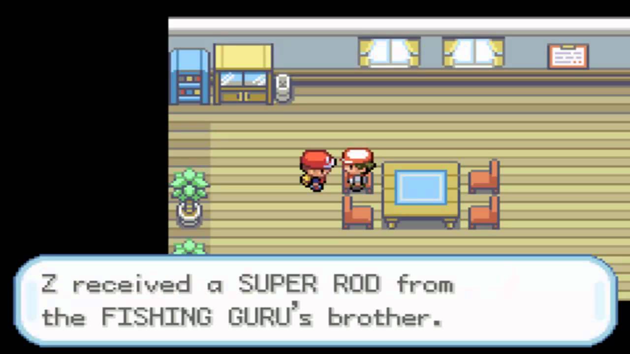 How To Get Super Rod In Pokemon Fire Red