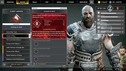 God Of War Cuirass Of Zeus