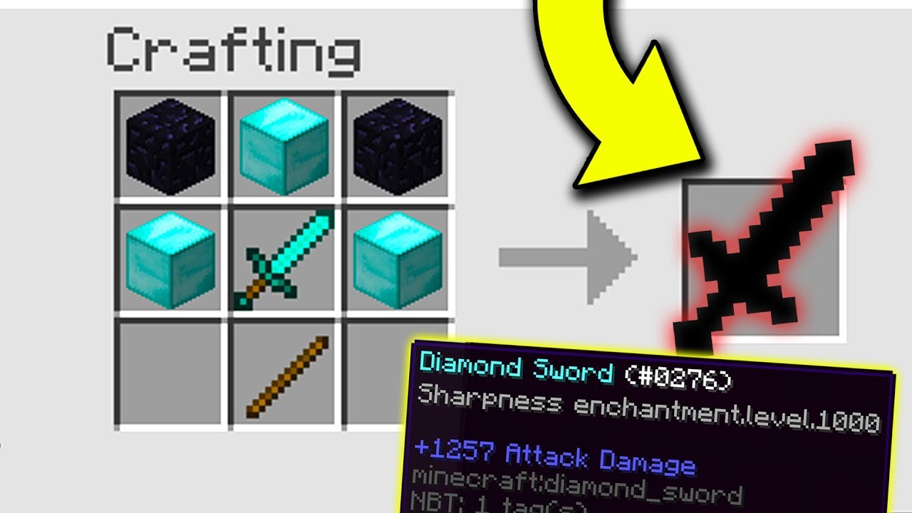 How To Get The Most Op Sword In Minecraft