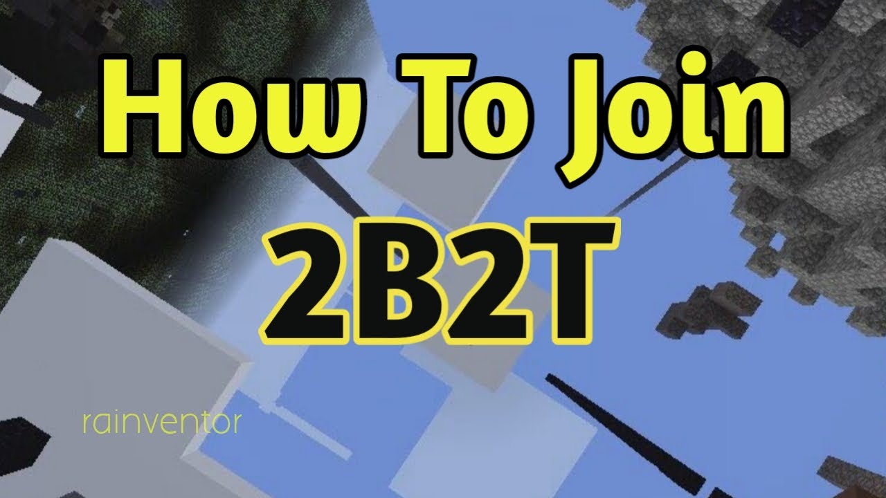 How To Join 2B2T Minecraft Server - YouTube How To Start On 2b2t