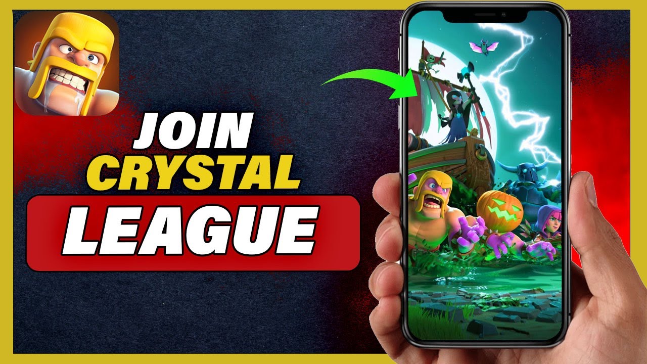 How To Join Crystal League In Clash Of Clans (2024) - YouTube Clash Of Clans Join Crystal League