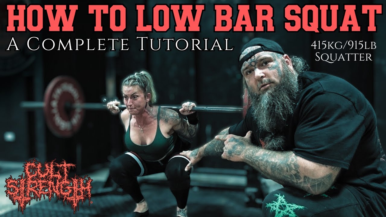HOW TO LOW BAR SQUAT - A Complete Tutorial - YouTube Low Bar Squat Alan Thrall