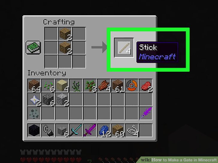 How To Make Stone Gate In Minecraft