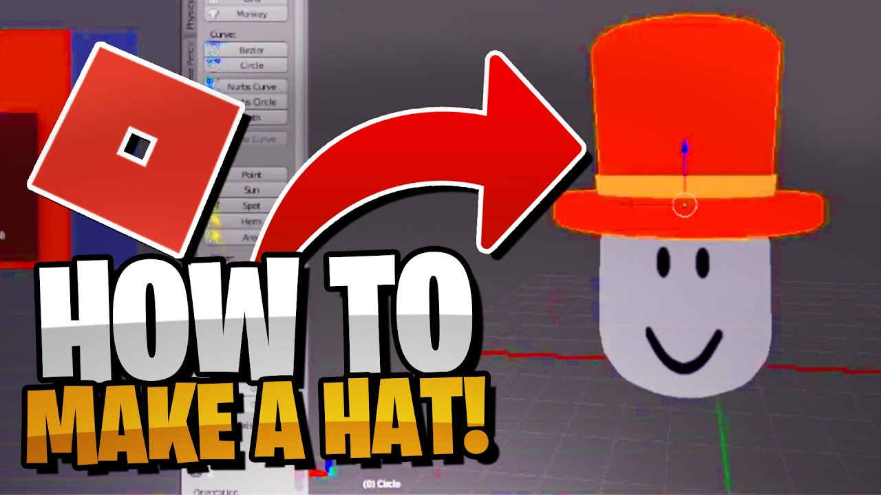 How To Make A Hat In Roblox - YouTube How To Create A Hat In Roblox