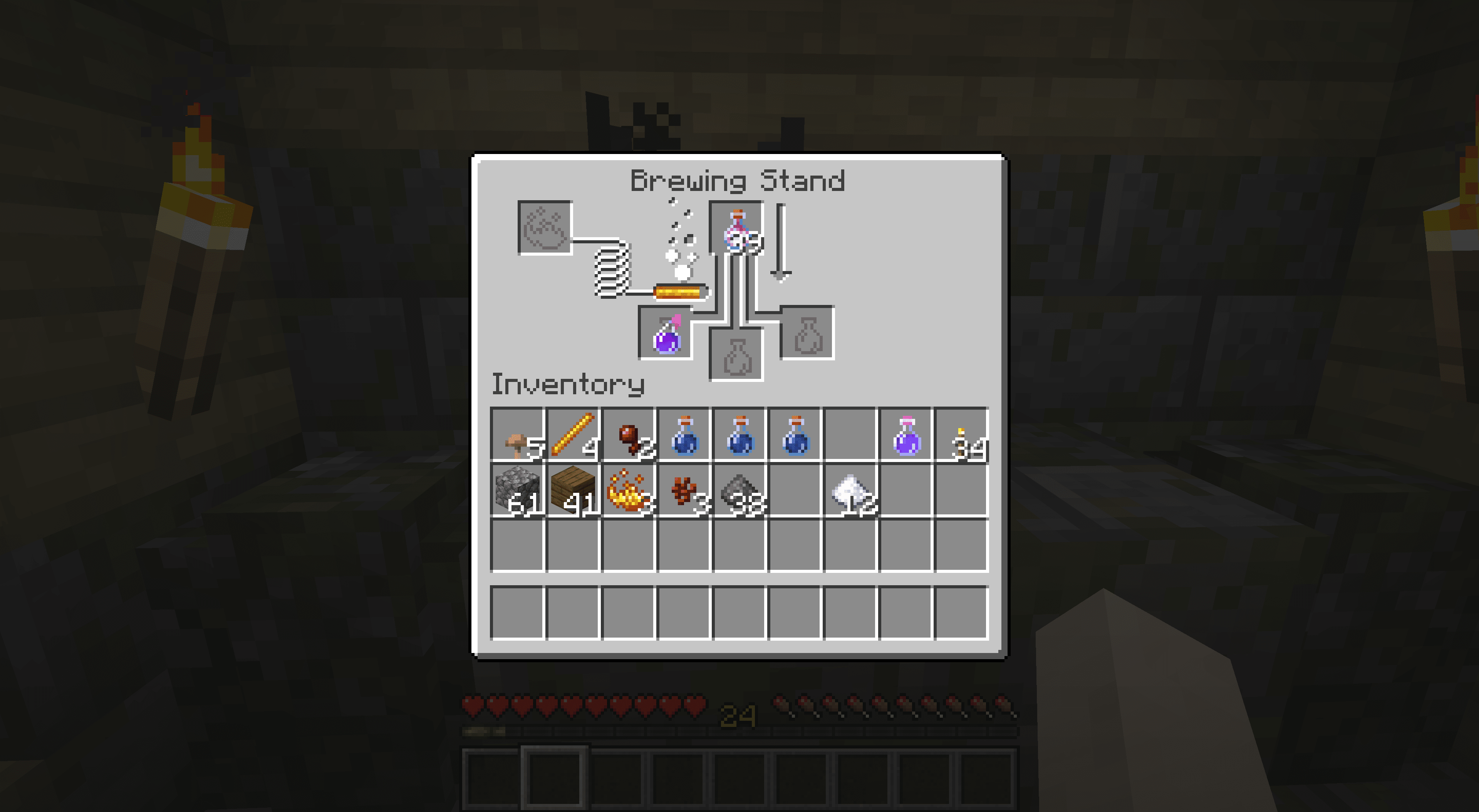 Minecraft Lingering Potion Of Harming
