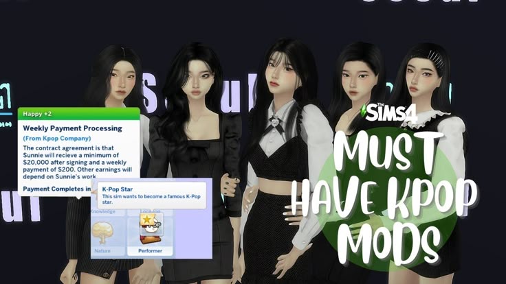 Kpop The Sims 4