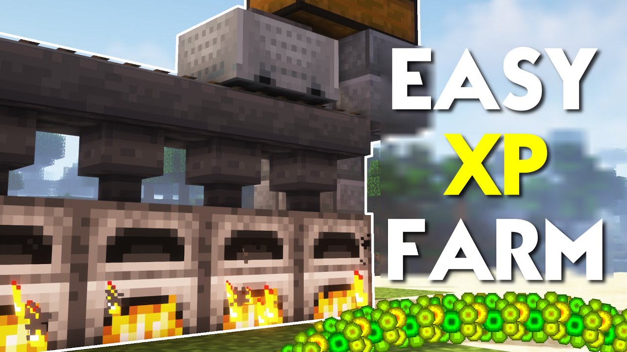 How To Make A Simple Xp Farm In Minecraft