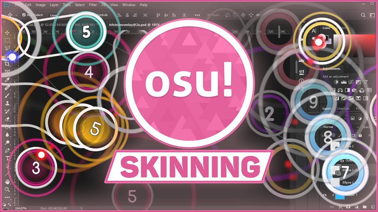 How to make an osu! Skin | Beginner Skinning Tutorial (Mix Skins, Make How To Get Osu Skins