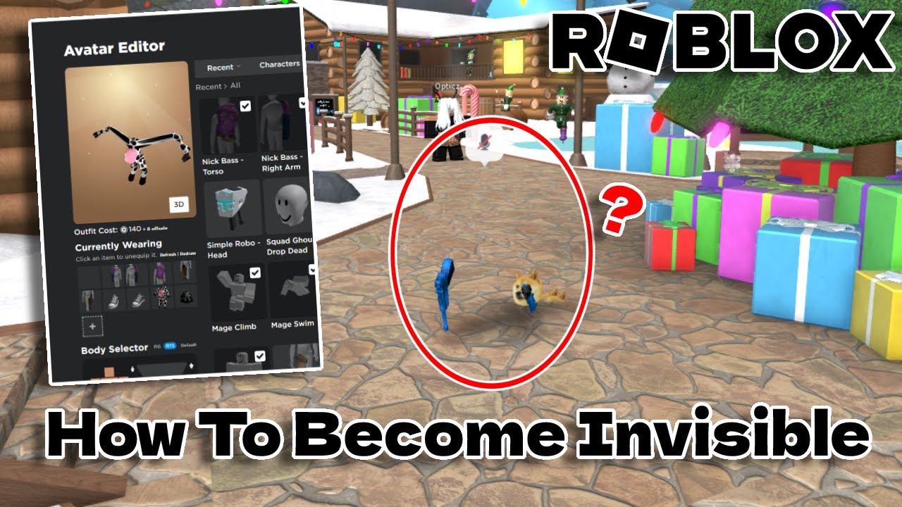 How To Make Your Avatar Invisible On Roblox *Working - YouTube How To Appear Invisible On Roblox