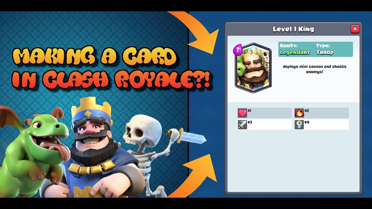 How To Make Your Own Clash Royale Card