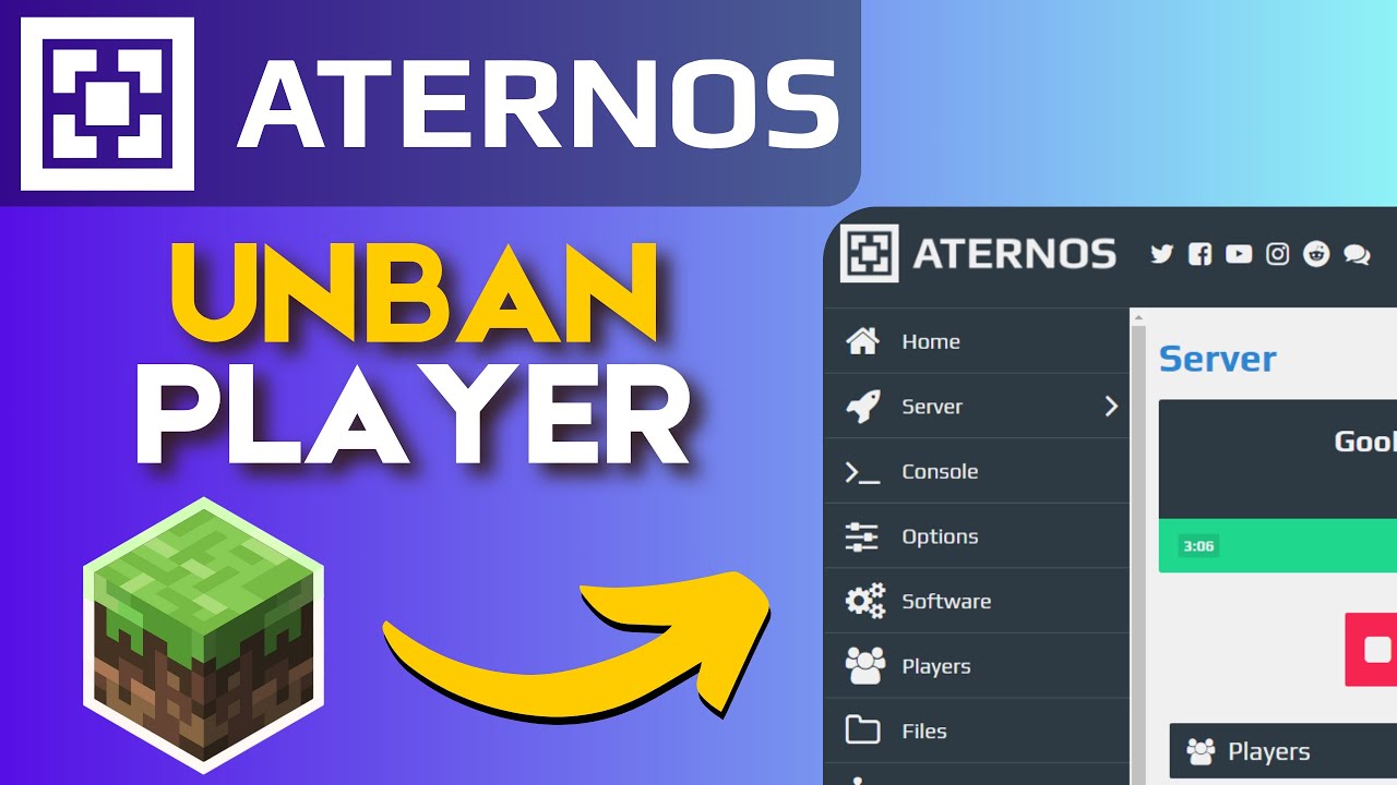 How To Unban On Aternos