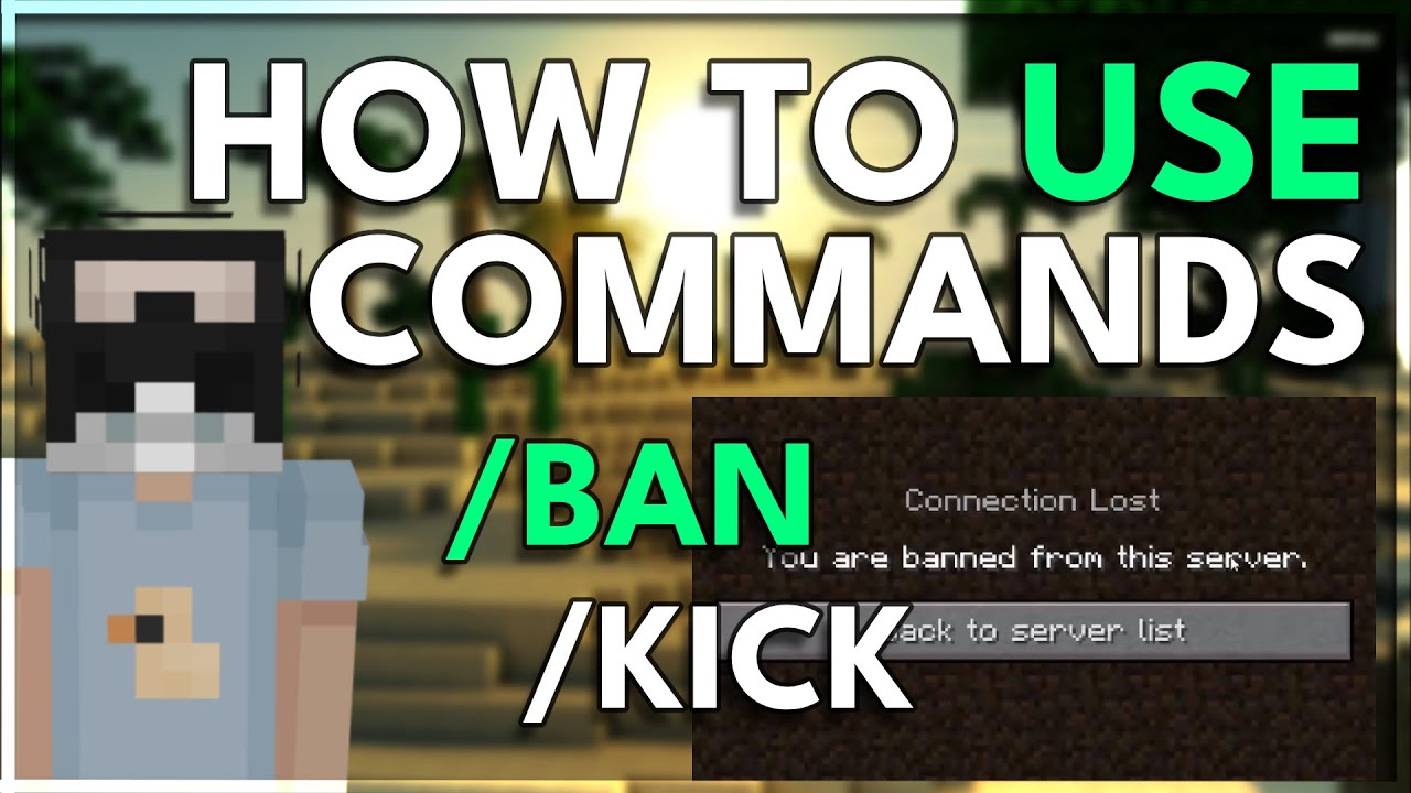 How To Use Commands Aternos
