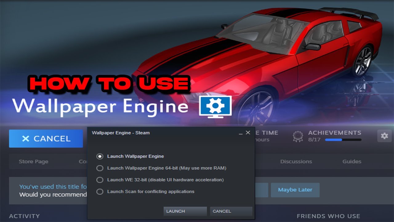 How to use Wallpaper Engine Guide (2023) - YouTube How To Use Steam Wallpaper Engine