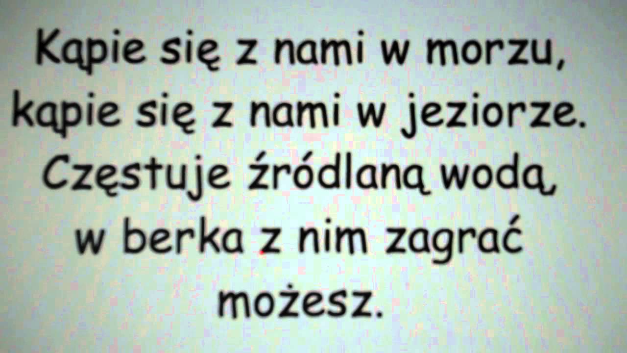 http://blogs.transparent.com/polish/biega-lato-po-lesie-polish-poem-for Wiewióreczka Mała Po Lesie Biegała Tekst Piosenki