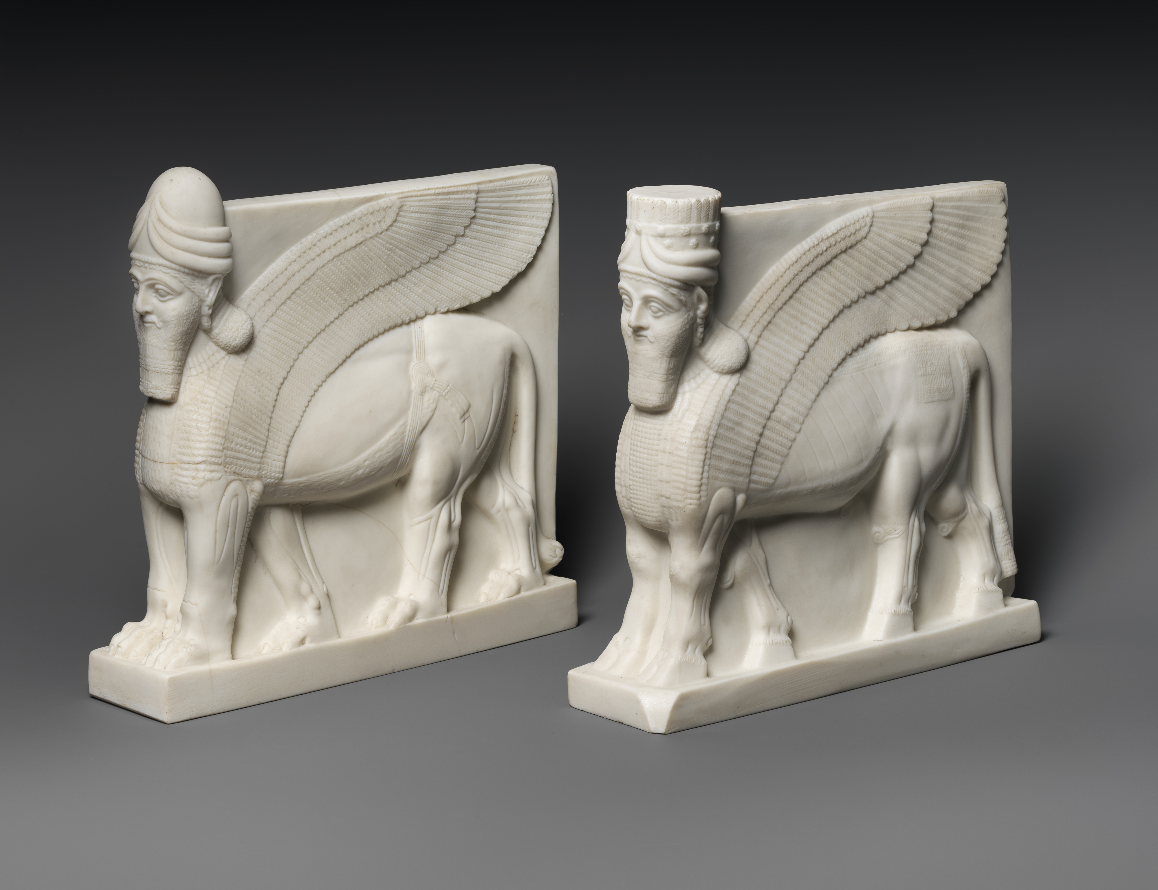 Human-headed winged lion and bull | British | Victorian | The Human Headed Winged Lion British Museum
