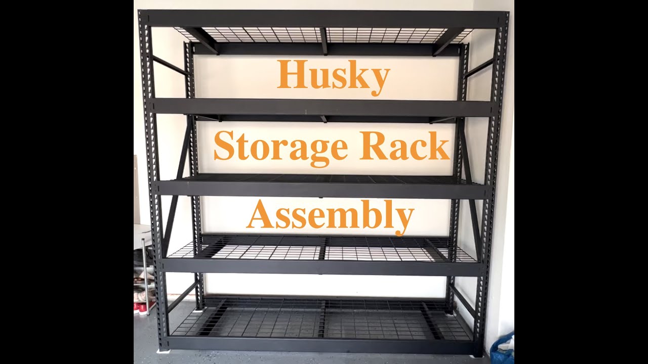 Husky 4 Shelf Heavy Duty Assembly