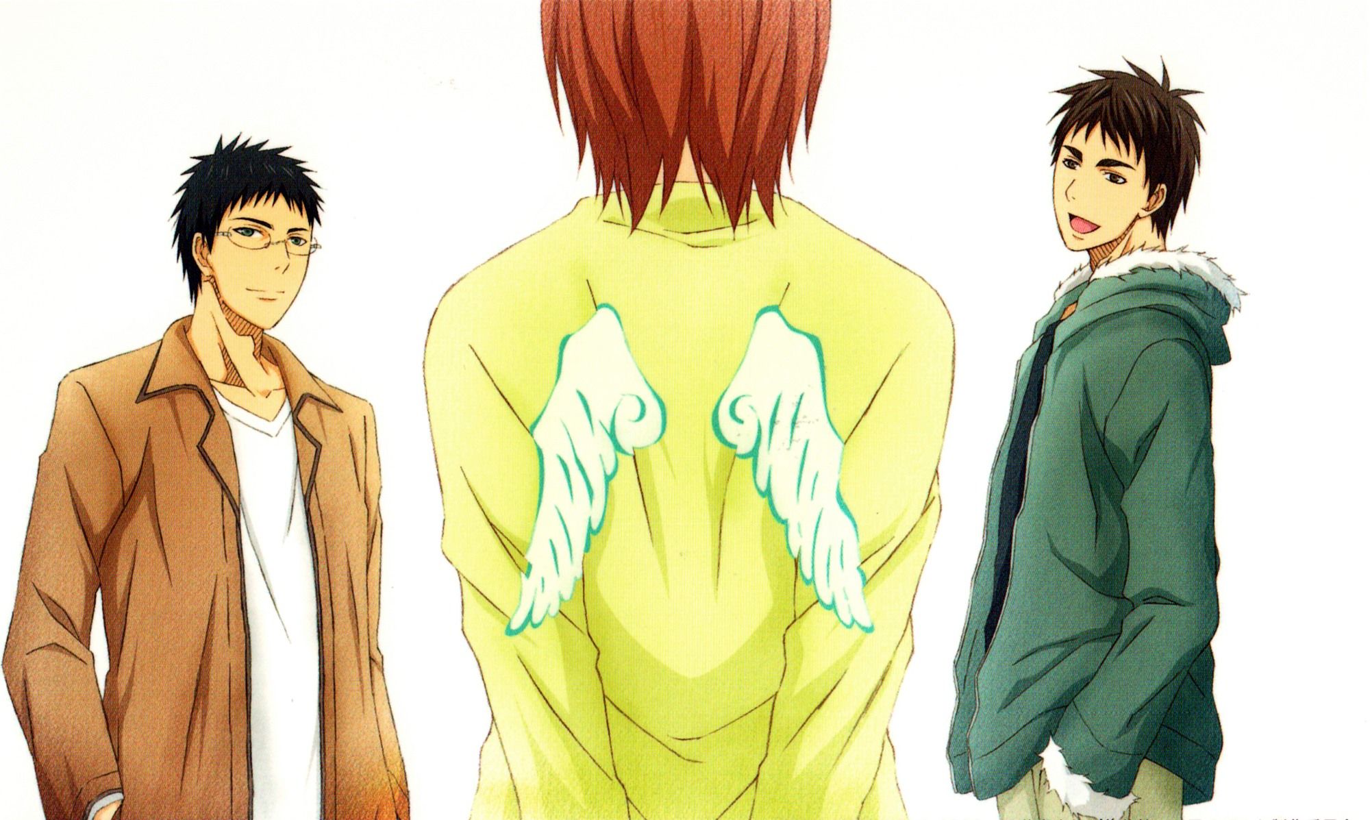 Hyuga - Riko - Teppei | Kuroko no Basket | Kuroko, Kuroko no basket Kuroko No Basket Hyuga And Riko