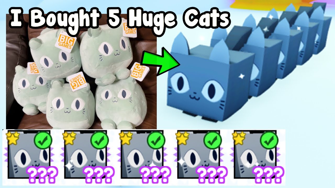 I Got Huge Cats And This is What Happened! - Pet Simulator X Roblox Huge Cat Pet Simulator X