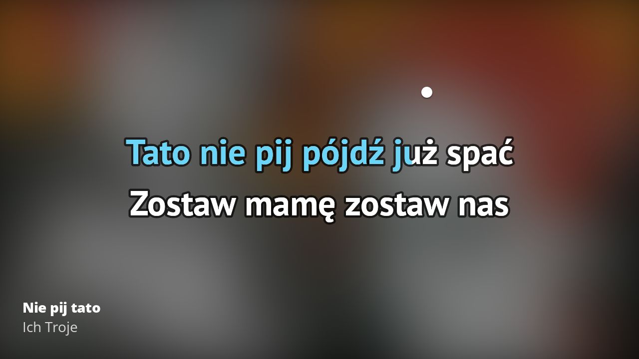 Tato Nie Pij Tekst Piosenki