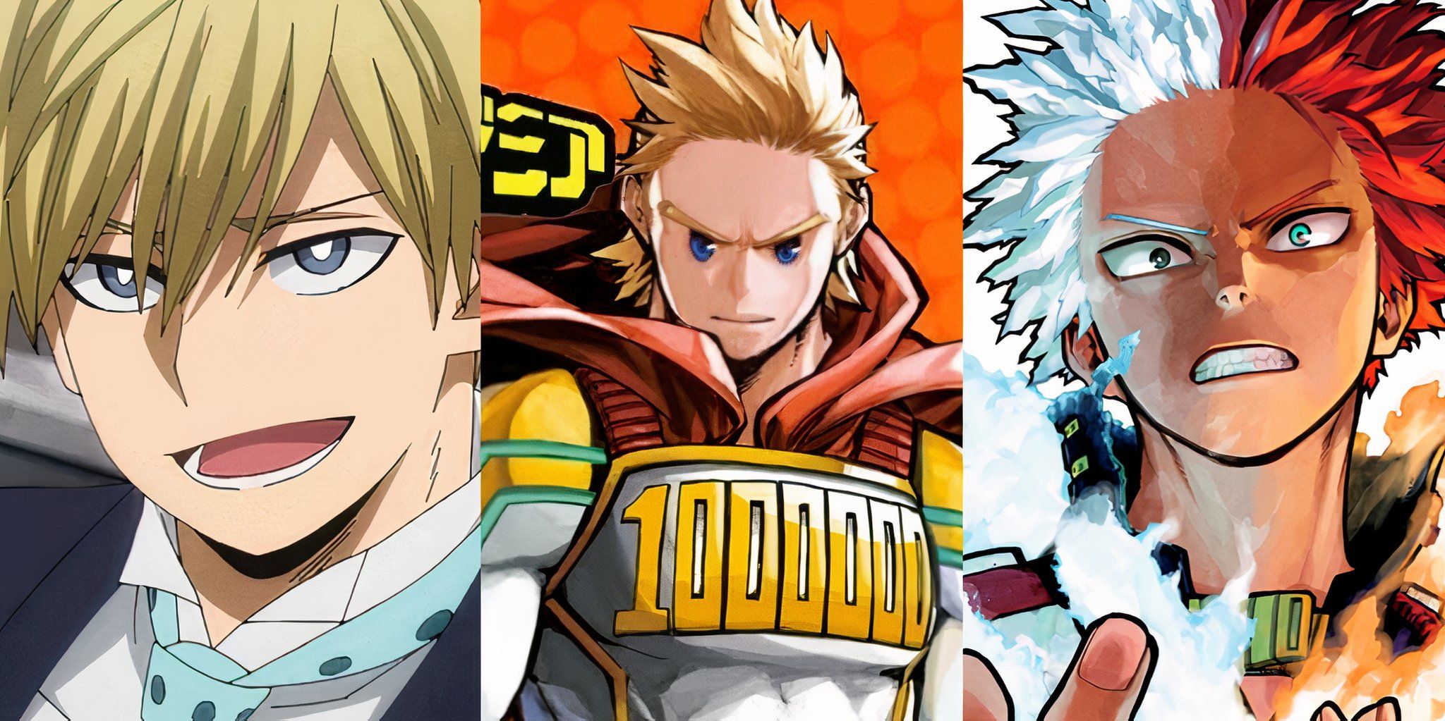 Boku No Hero Academia Top 10 Heroes