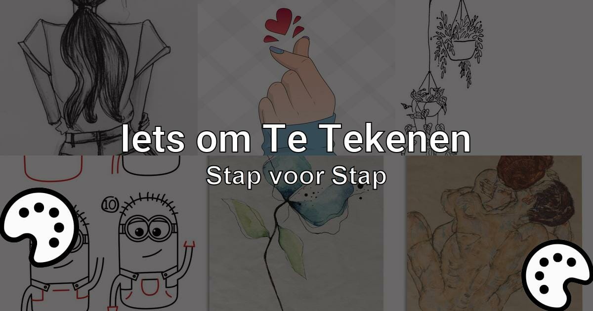 Iets Leuk om Te Tekenen (Stap voor Stap) Tekeningen Om Na Te Tekenen Stap Voor Stap