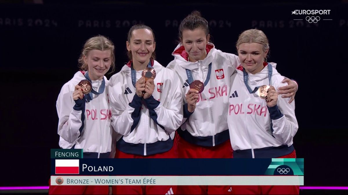 Igrzyska olimpijskie 2024. Polskie szpadzistki gorąco powitane w Domu Igrzyska Olimpijskie Polska