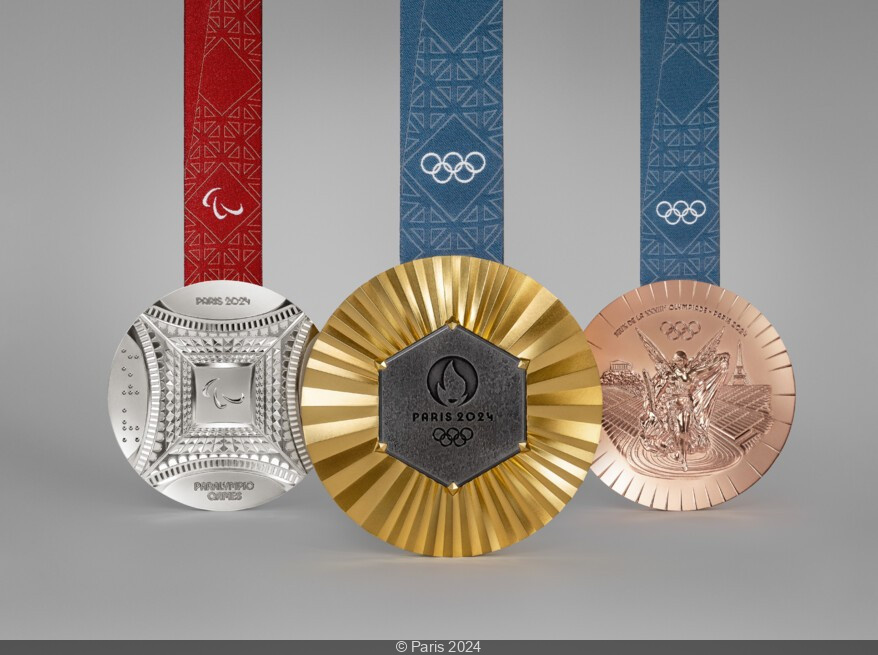 Igrzyska Olimpijskie: odkryj medale Igrzysk Olimpijskich i Igrzyska Paraolimpijskie Paryz 2024 Medale