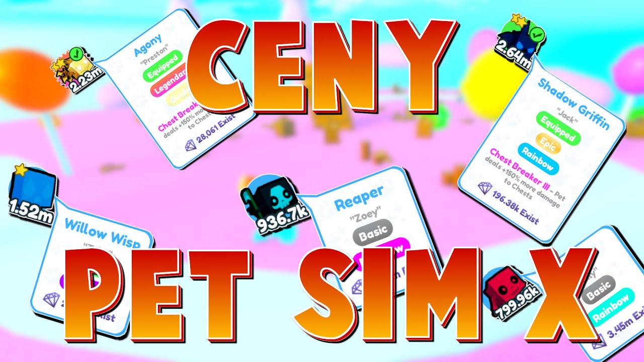 Ile Kosztują Pety W Pet Simulator X