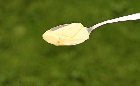 Ile waży Łyżka masła prozdrowotnego - sprawdź kalorie i wagę, obejrzyj 30 G Masla Ile To Lyzek
