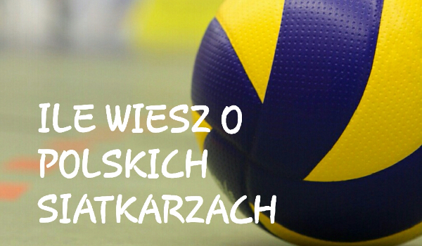 Quizy O Siatkówce I Siatkarzach