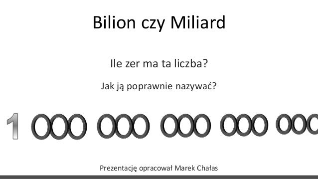 Ile Zer Ma Miliard Tysięcy - Margaret Wiegel Ile Zer Ma Miliard
