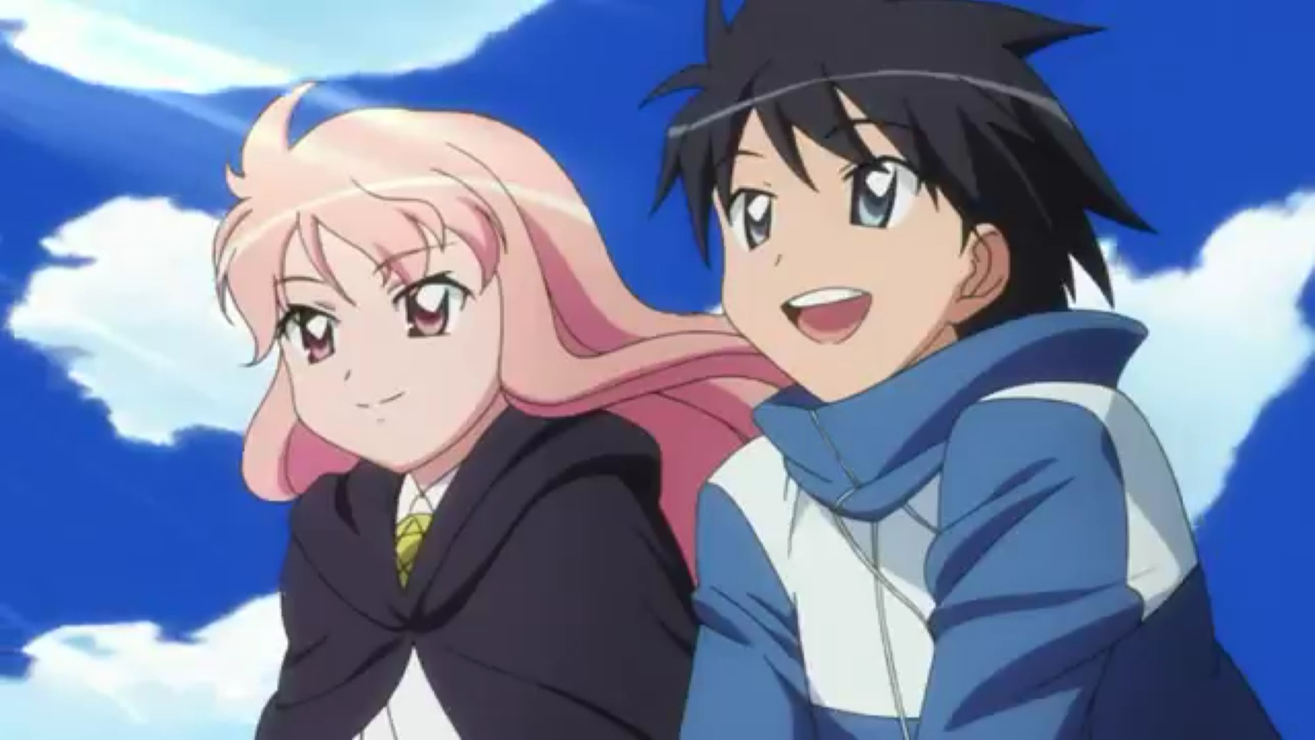 Zero No Tsukaima Louise And Saito
