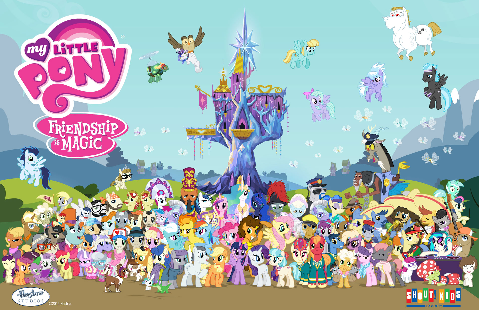 Image - Season 4 poster.jpg - My Little Pony Friendship is Magic Wiki My Little Pony Sezon 4 Odcinek 1